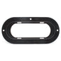 Grote 43222-3 Black 6" Polycarb Flange for Oval Lamp Theft-Resistant Bulk Pack