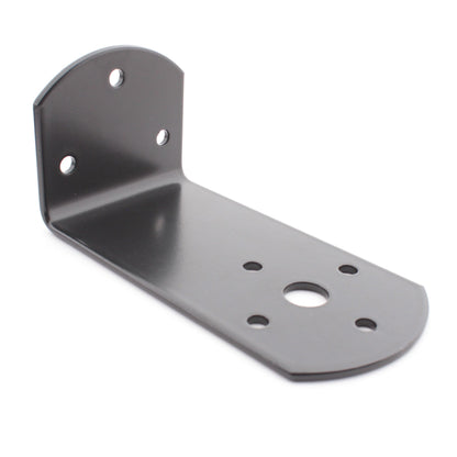 Grote 43282 Black 7" Angled Mounting Bracket For Round Lamps Powder-Coated