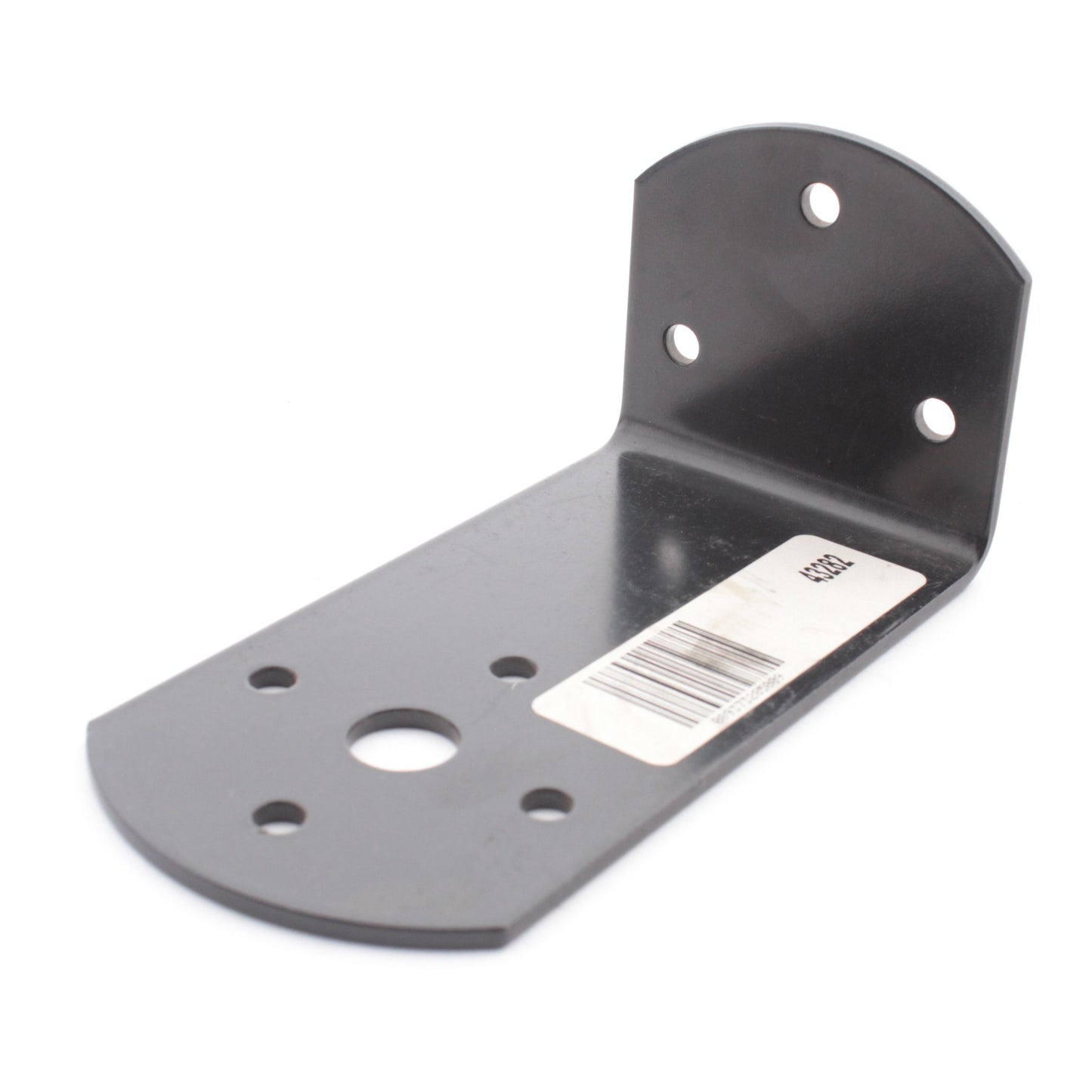 Grote 43282 Powder-Coated Black 7" Mounting Bracket Angled for Round Lamps Bulk