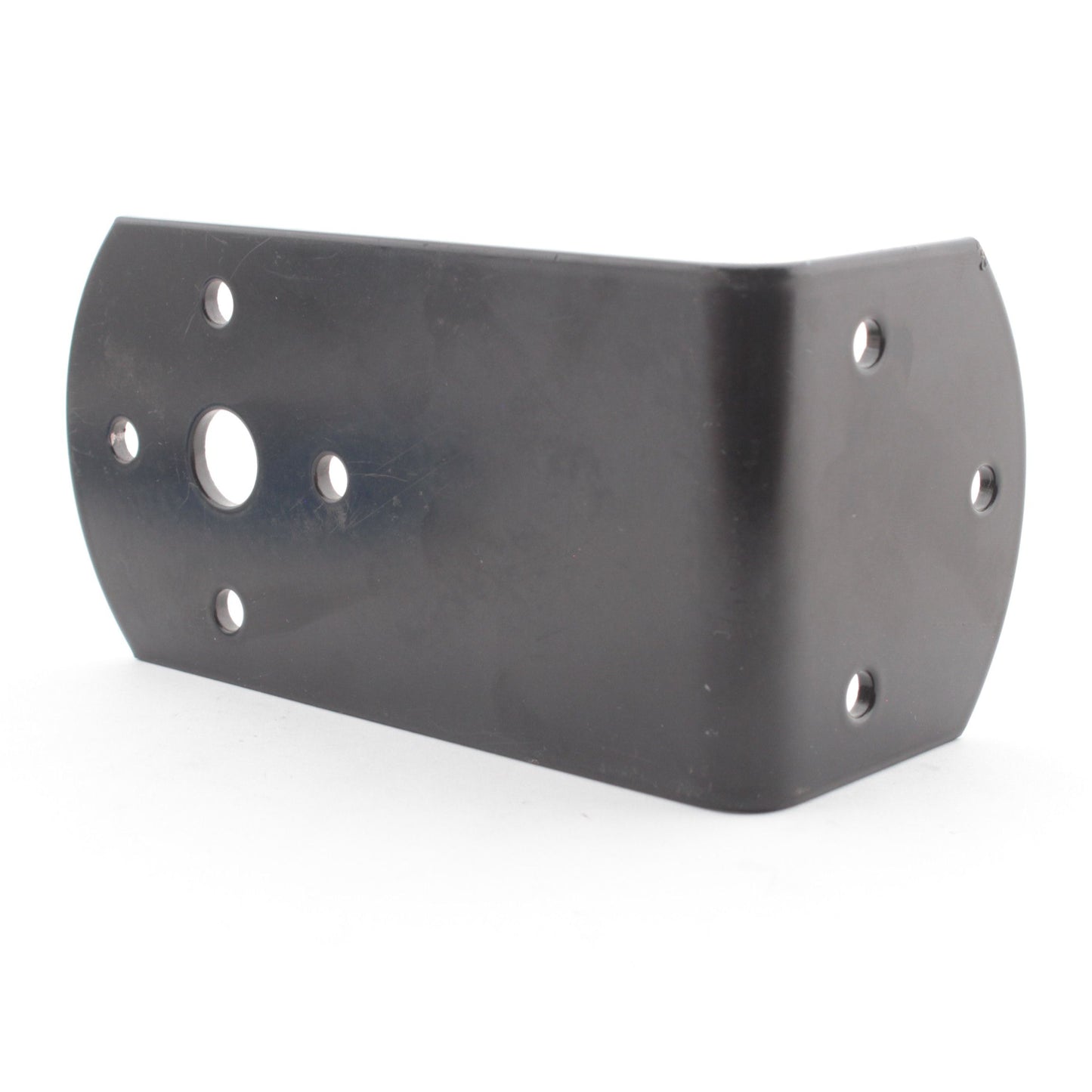 Grote 43282 Powder-Coated Black 7" Mounting Bracket Angled for Round Lamps Bulk