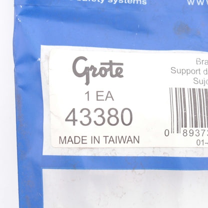 Grote 43380 Header-Mount Bracket for Small Rectangular Lamps 4-19/64" x 1-13/32"