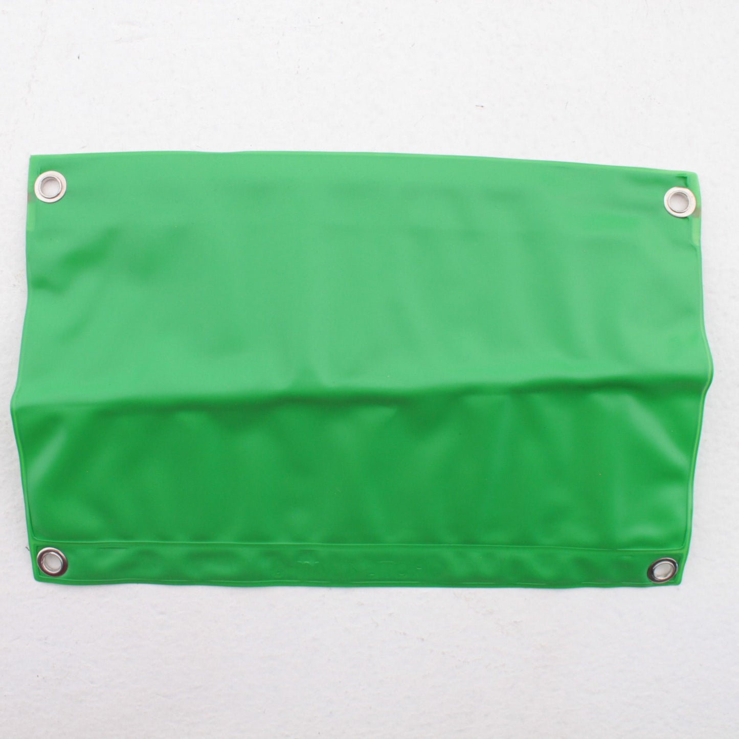 Grote 43411 Green Vinyl Permit Holder Pouch 8.44" x 5.28" w/ #10 Eyelets