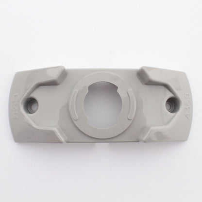 Grote 43690 Gray 5-5/8" x 2-1/8" Twist-in Surface Mount Bracket for 2-1/2" Bulb