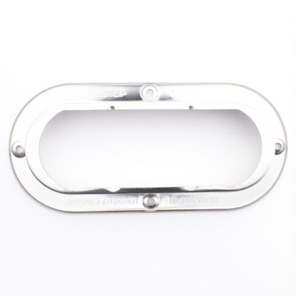 Grote 43723 Stainless Steel 7.85" Flange for Oval Lamps Theft-Resistant Mounting