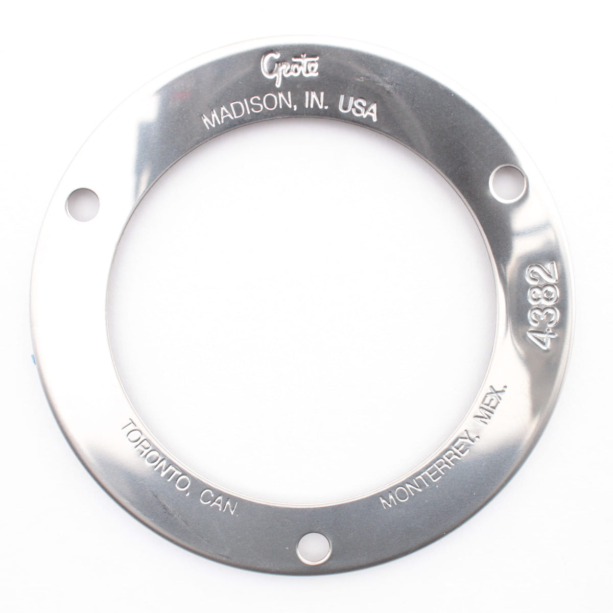 Grote 438233 Stainless Steel 2-1/2" Security Ring for Round Flange Mount Lights