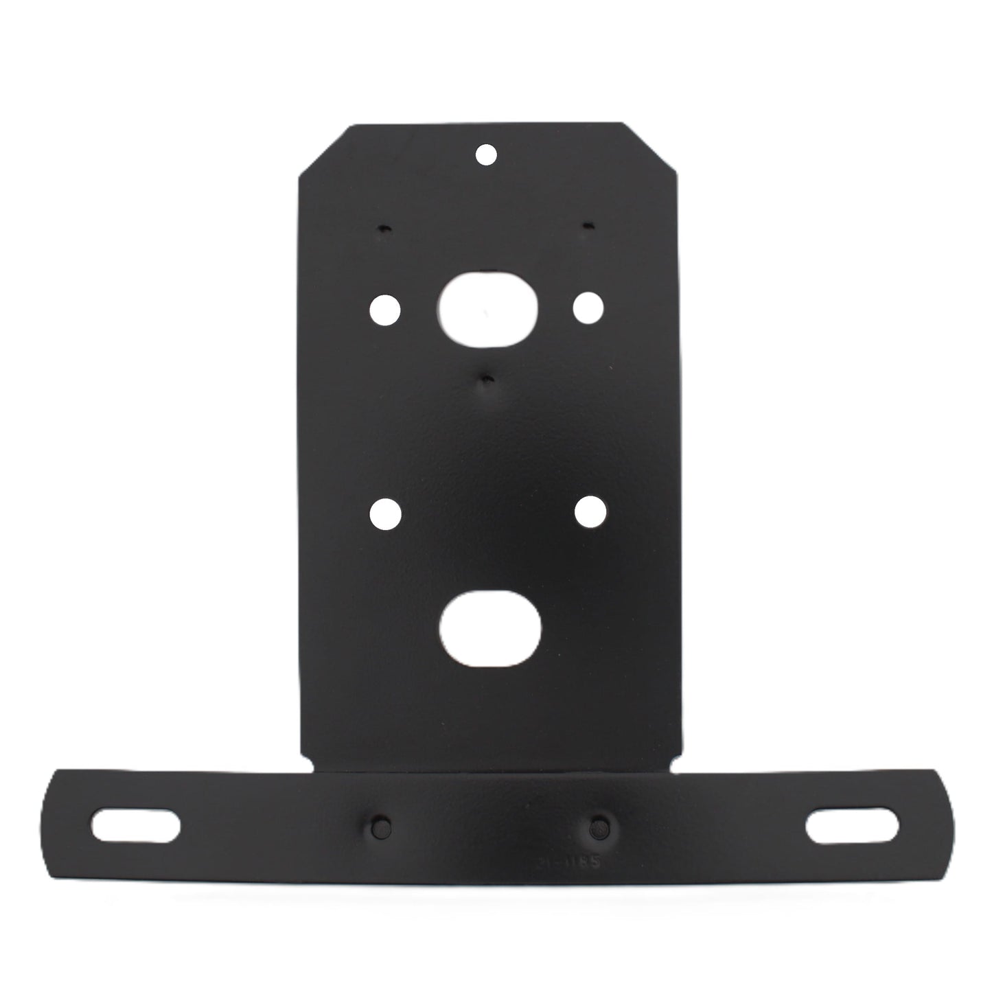 Grote 43842 Black Powder Coaated Steel Universal License Plate Bracket