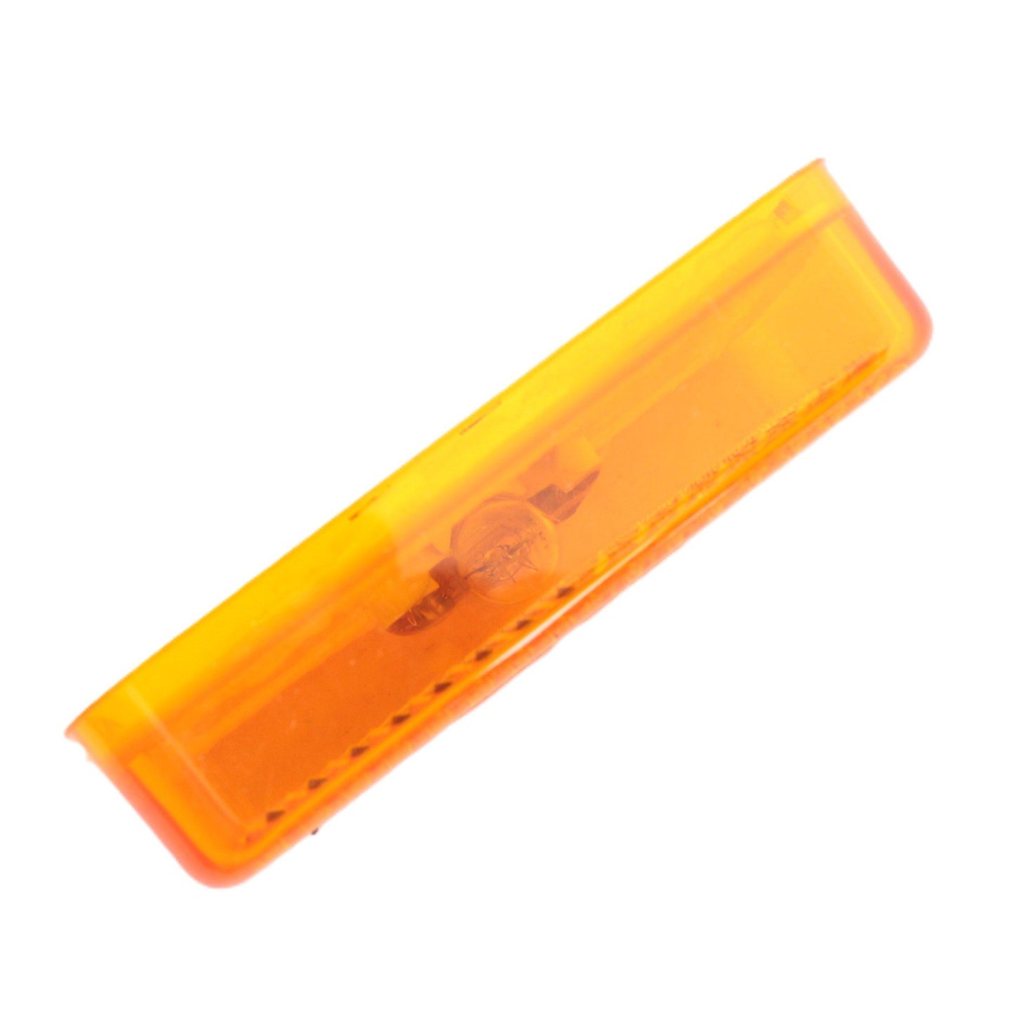 Grote 45233 Yellow Amber Clearance Marker Lamp w/ Built-In Reflector 2" x 3-1/8"