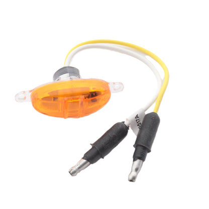 Grote 45283 Amber 29/32" Clearance Side Marker LED Lamp PC Screw Mount w/o Bezel