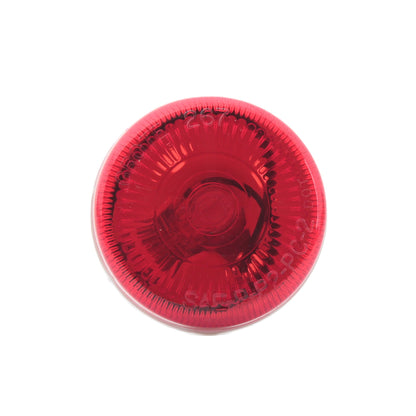 Grote 45412-5 Red 2.5" Clearance Marker Lamp Snap-On 2CP Wedge Based Bulb