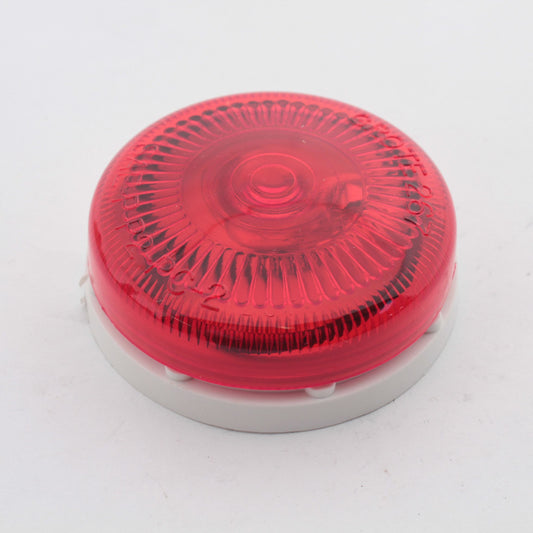 Grote 45412 Red 2-1/2" Surface Mount Clearance Marker Lamp with #193 Single-Bulb