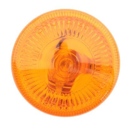 Grote 45413-5 Yellow Amber 2.5" Clearance Marker Lamp Surface Mount Single Bulb
