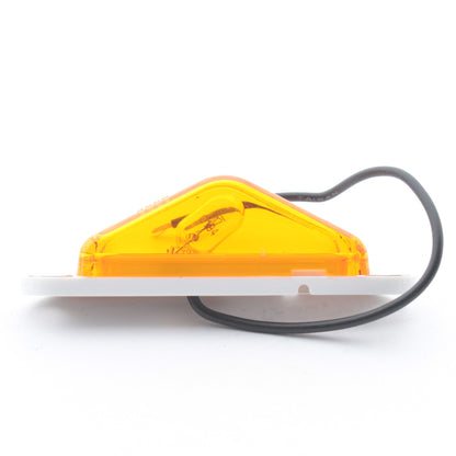 Grote 45513 Yellow Amber Clearance Marker Lamp w/Snap-On Peak Lens use #194 Bulb