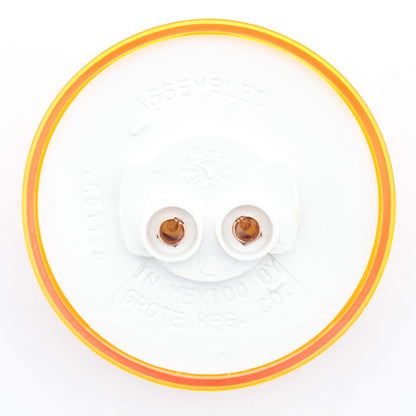 Grote 45813 Yellow Amber Optic Clearance Marker Light w/ Twist-On Mount 2-1/2"