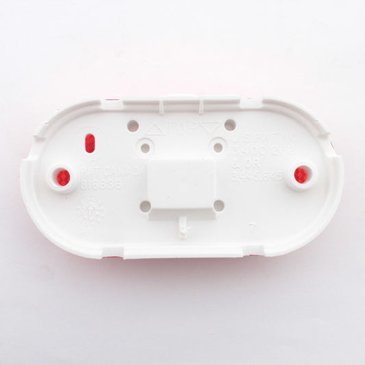 Grote 45932 Red 2-Bulb Oval Pigtail Clearance Marker Lamp Built in Reflector 4x2