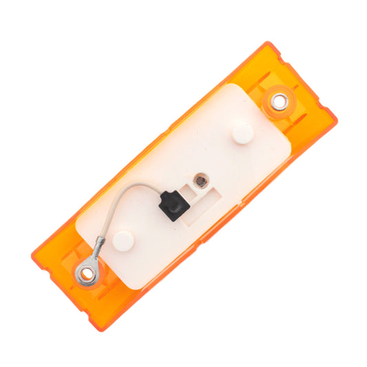 Grote 46073 Yellow Amber Economy Sealed Clearance Marker Lamp 6" x 2" Acrylic
