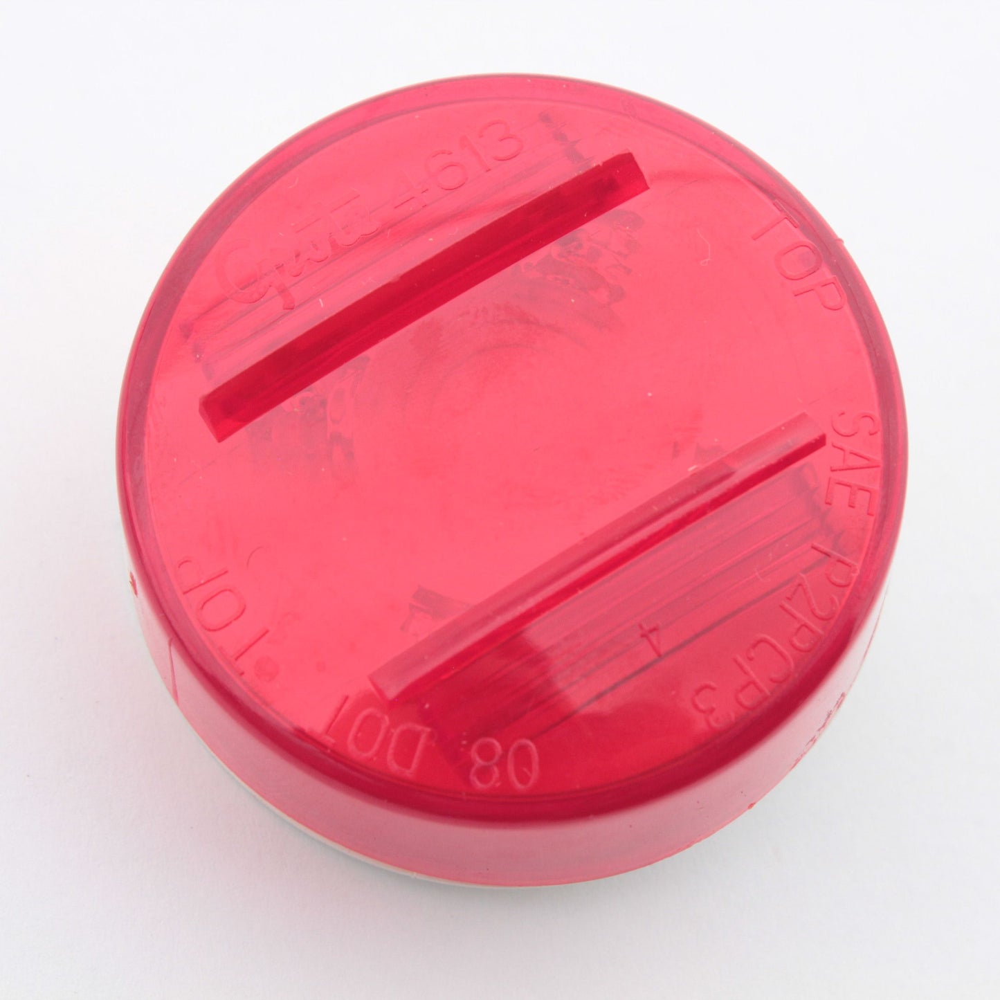 Grote 46132 Red 2" x .75" LED Round Side Marker Clearance Light PC Lamp PL-10