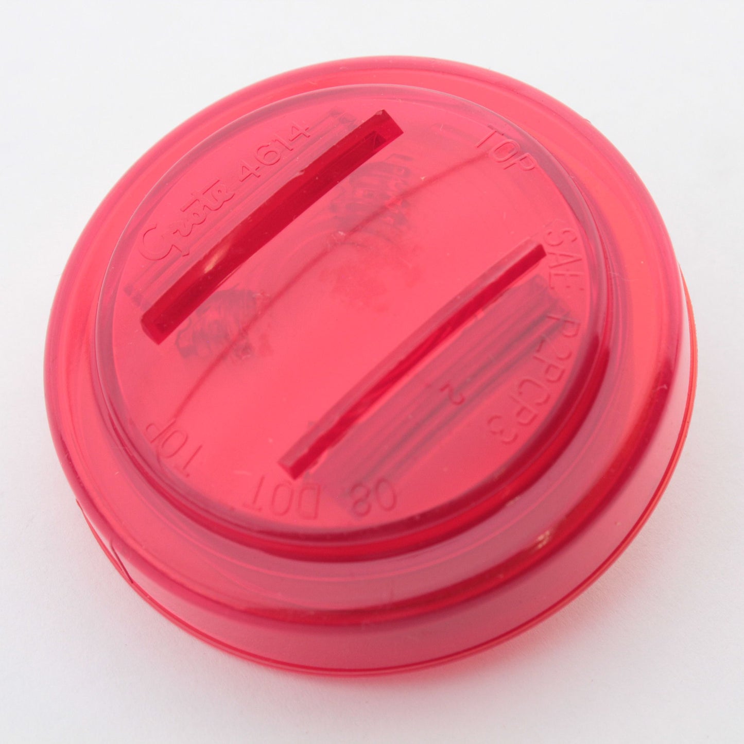 Grote 46142 Red 2.5" x 0.75" Round LED Clearance Side Marker Light PC PL-10 .06A
