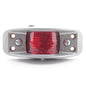 Grote 46283 Red 5-7/64" Die-Cast Aluminum Clearance Marker Lamp Flat Back