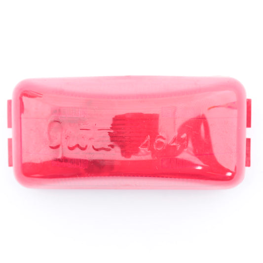 Grote 46412 Red Incandescent Clearance Marker Light PC Rated 1.25" x 2.63"