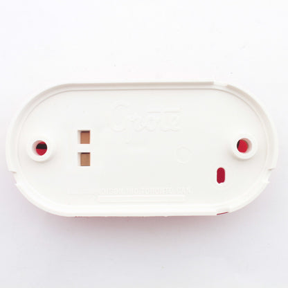 Grote 46702 Red Single-Bulb Oval Clearance Marker Lamp 2" x 4" Snap-on Lens #193