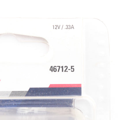 Grote 46712-5 Red One-Bulb 2" x 4" Oval Clearance Marker Lamp Built-In Reflector