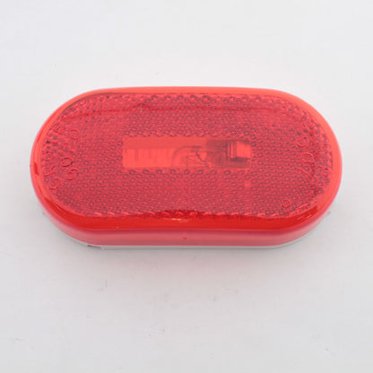 Grote 46712 Red Single-Bulb Oval Clearance Marker Lamp 2"x4" Built-In Reflector