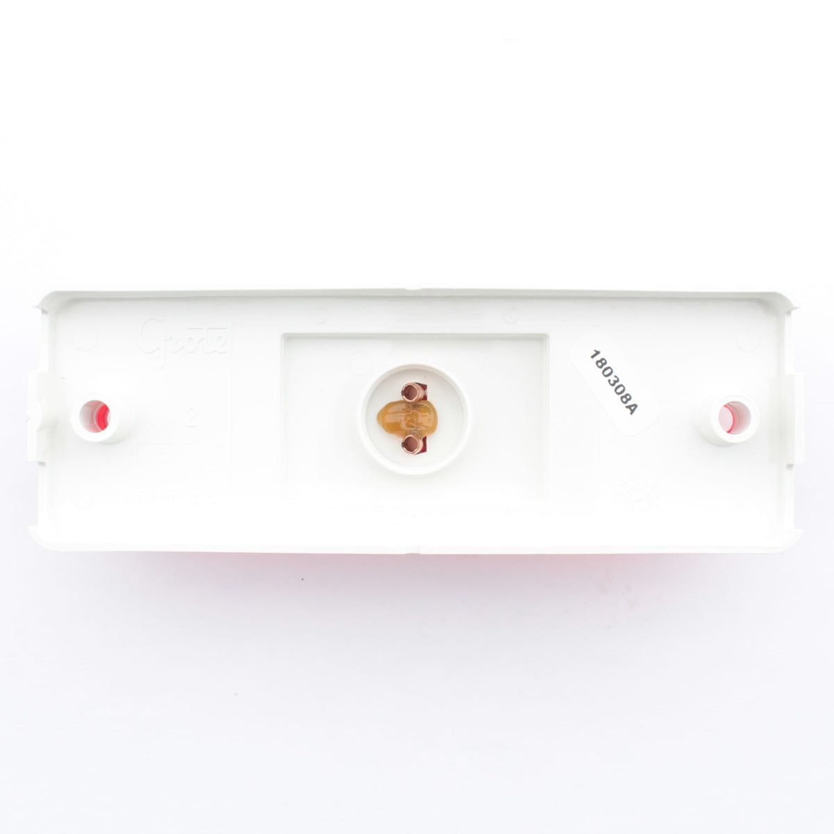 Grote 46832 Red Turtleback II Clearance Side Marker Light Incadescent 2" x 6"