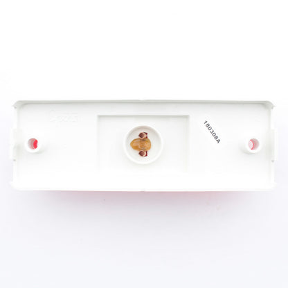 Grote 46832 Red Turtleback II Clearance Side Marker Light Incadescent 2" x 6"