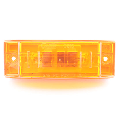 Grote 46833 Amber Turtleback II Clearance Side Marker Light Incadescent 2" x 6"
