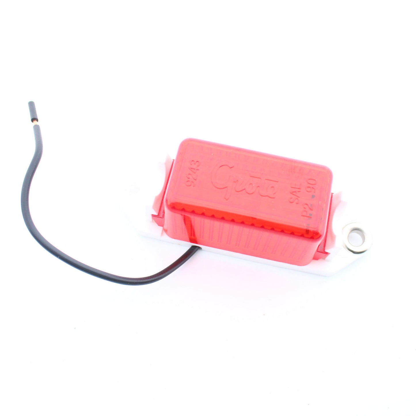 Grote 46882 Red Compact Clearance Side Marker Lamp P2 P3 P3 Economy 3-1/4" x 1"