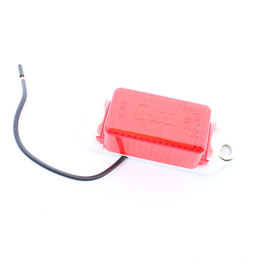Grote 46882 Red Compact Clearance Side Marker Lamp P2 P3 P3 Economy 3-1/4" x 1"