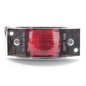 Grote 46892 Red Chrome-Armored Clearance Marker Lamp Light PC P2 4-3/4" x 2"