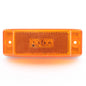 Grote 47073 Amber 5.88" Turtleback LED Built-in Reflector Clearance Light Sealed