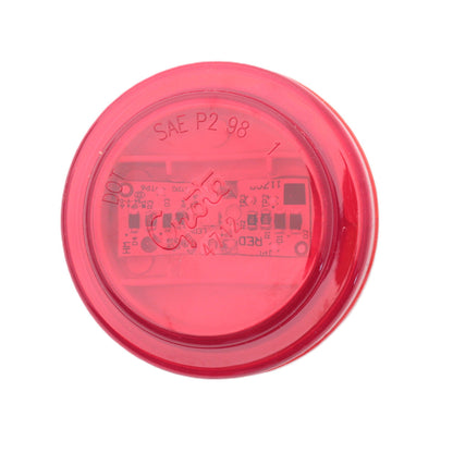 Grote 47122 Red 2.5"x 0.75" Round LED Clearance Marker Light .06A PL-10 P2