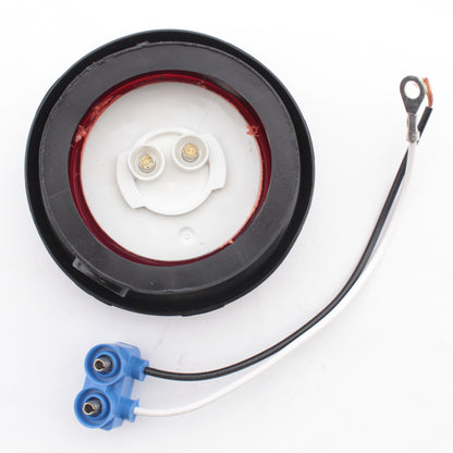 Grote 47472 Red 2.5"x 0.75" Round LED Clearance Marker Light Kit w/ Grommet P2