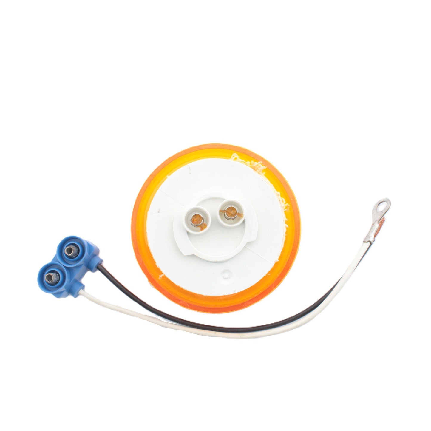 Grote 47473 Amber 2.5"x 0.75" Round LED Clearance Marker Light Kit w/ Grommet P2
