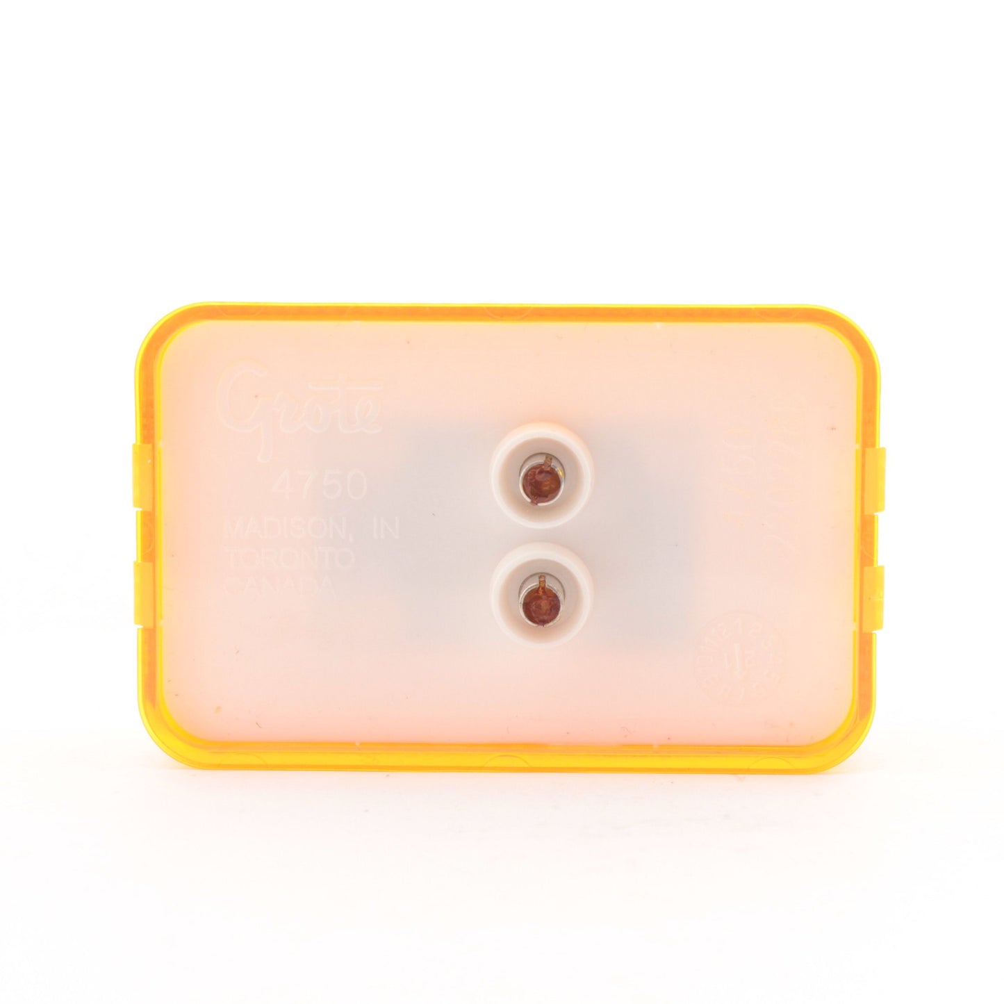 Grote 47503 Yellow SuperNova LED Clearance Marker Lamp With Built-In Reflector