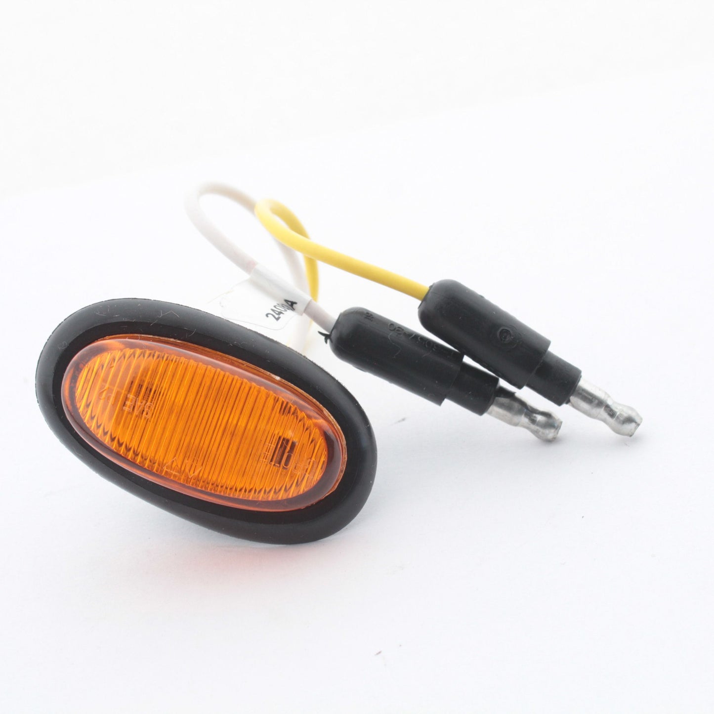 Grote 47963 Yellow 1-15/16" x 1-3/32" MicroNova LED Clearance Lamp P2 w/ Grommet