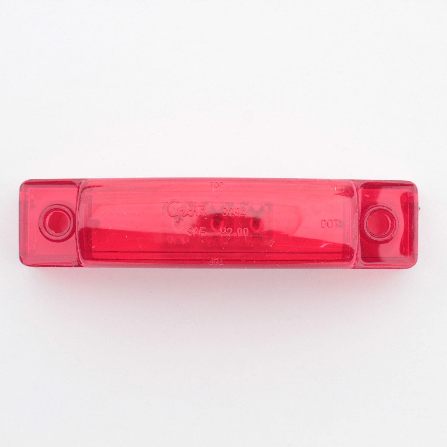 Grote 49252 Red 3-27/32" LED Clearance Side Marker Lamp Dual Function Male Pin