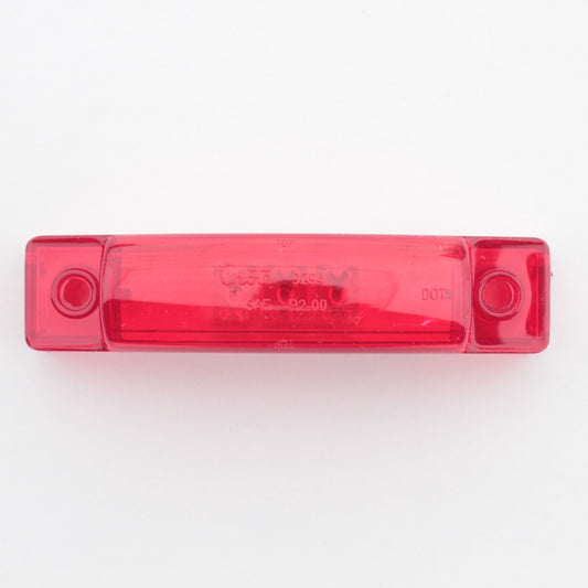 Grote 49252 Red 3-27/32" LED Clearance Side Marker Lamp Dual Function Male Pin