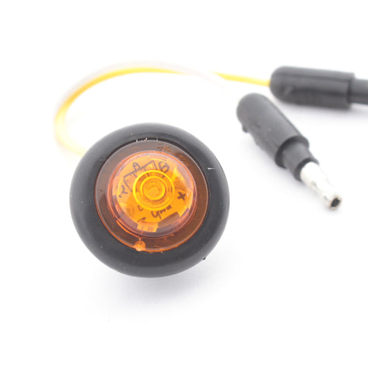 Grote 49323 Yellow Amber MicroNova DOT LED Clearance Marker Lamp P2 with Grommet