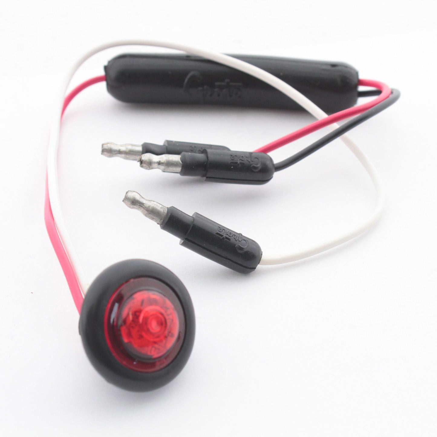 Grote 49362 Red 1" Round Dual Intensity LED Clearance Marker Lamp Light .01-.05A