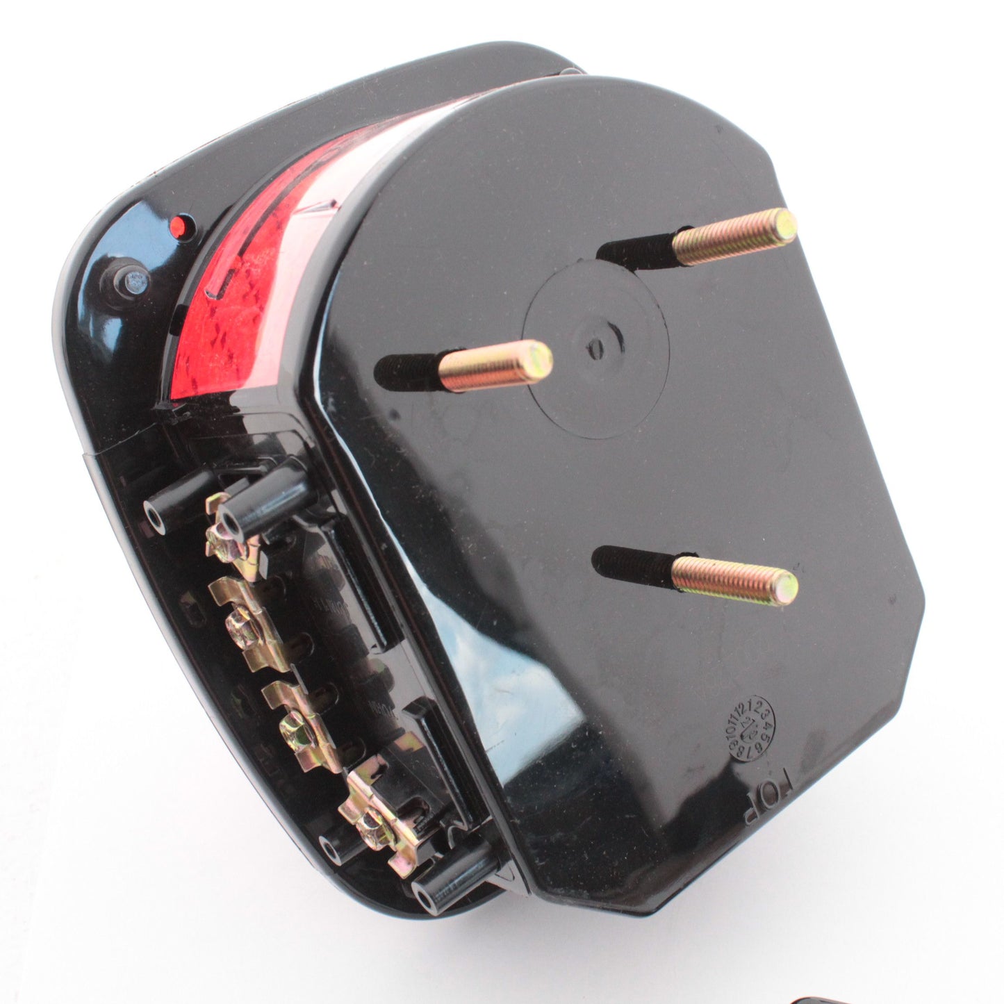 Grote 50912 Red Left Hand Stop Tail Turn Light w/ License Torsion Mount 3-Stud