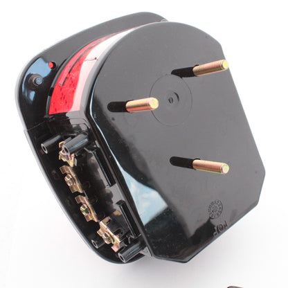 Grote 50912 Red Left Hand Stop Tail Turn Light w/ License Torsion Mount 3-Stud