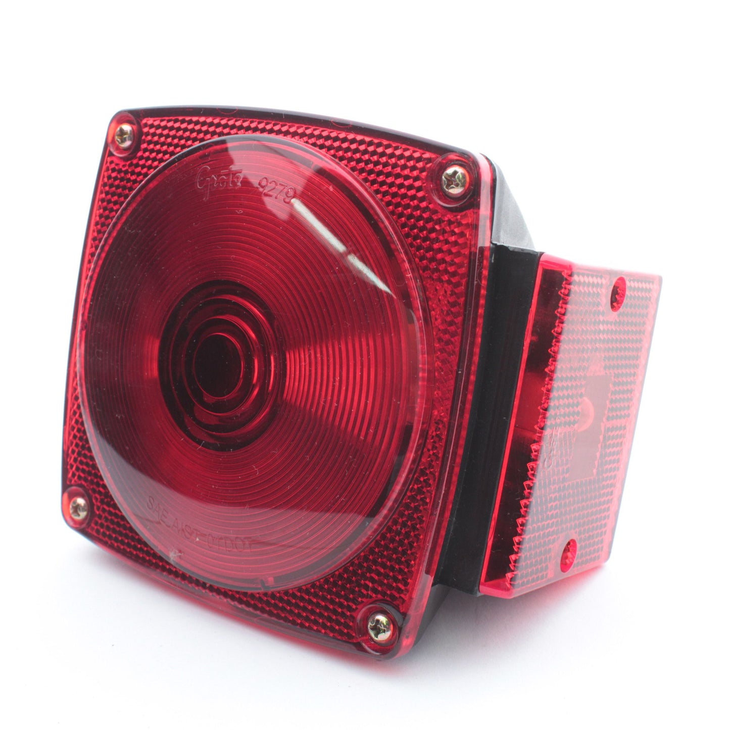 Grote 52302 Red Right Hand Trailer Stop Turn Tail 1-Bulb Lighting Kit 4.5" x 5"