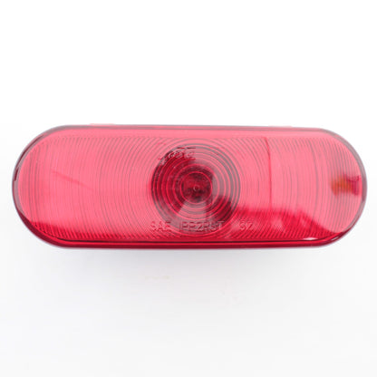 Grote 52562 Red 6.5" Incandescent Stop Turn Light Torsion Grommet Mount Male Pin