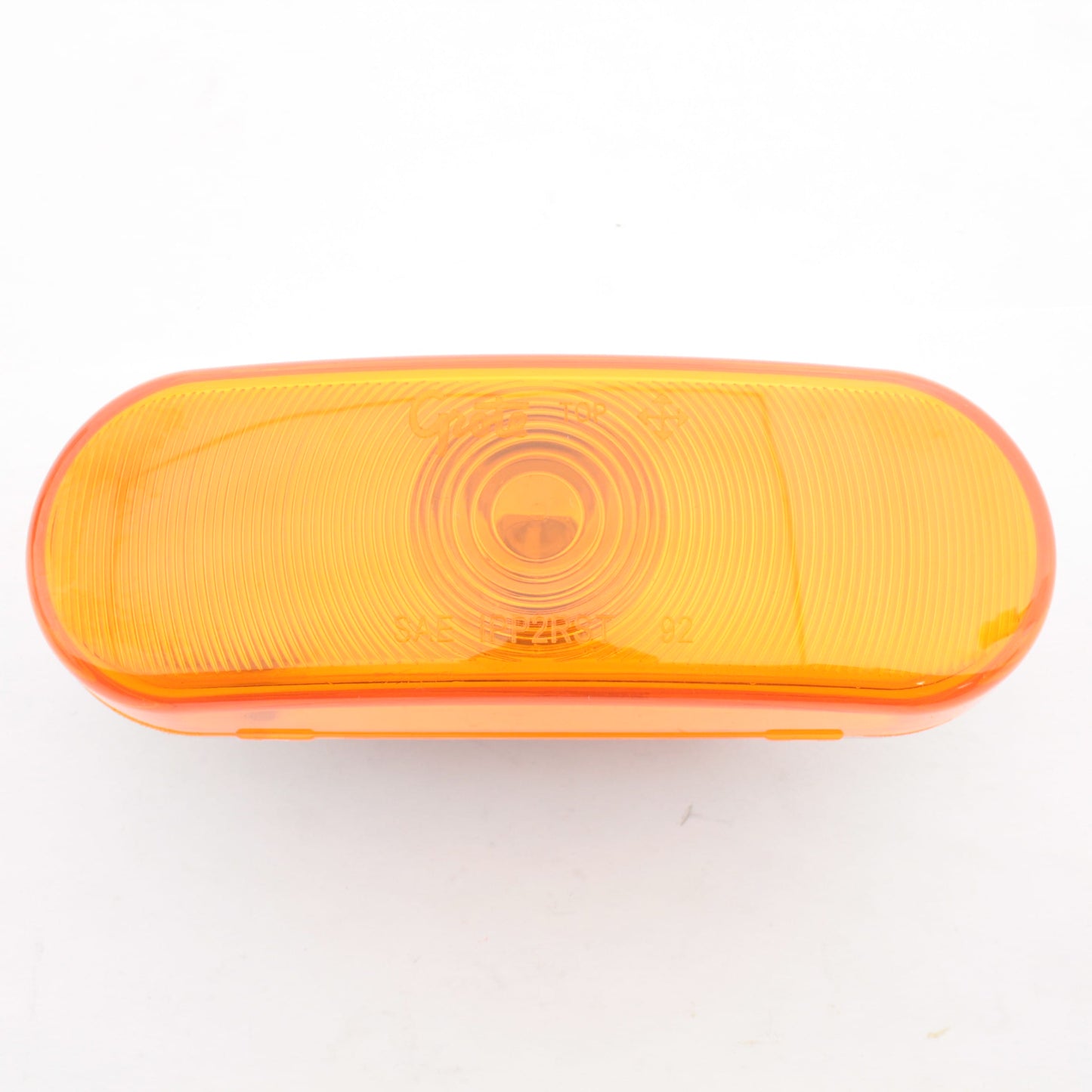 Grote 52563 Yellow Amber Torsion Mount III Oval Stop Tail Turn Lamp Male Pin