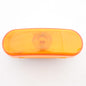 Grote 52563 Yellow Amber Torsion Mount III Oval Stop Tail Turn Lamp Male Pin