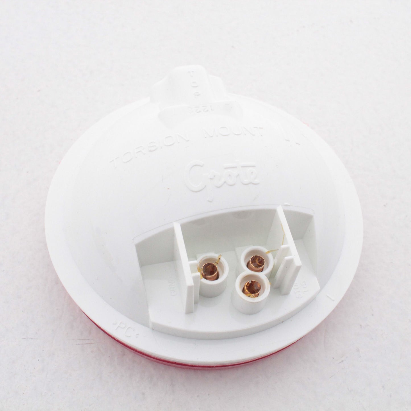 Grote 526723 Round 4" Red Incandescent Turn Stop Tail Lamps Torsion Mount