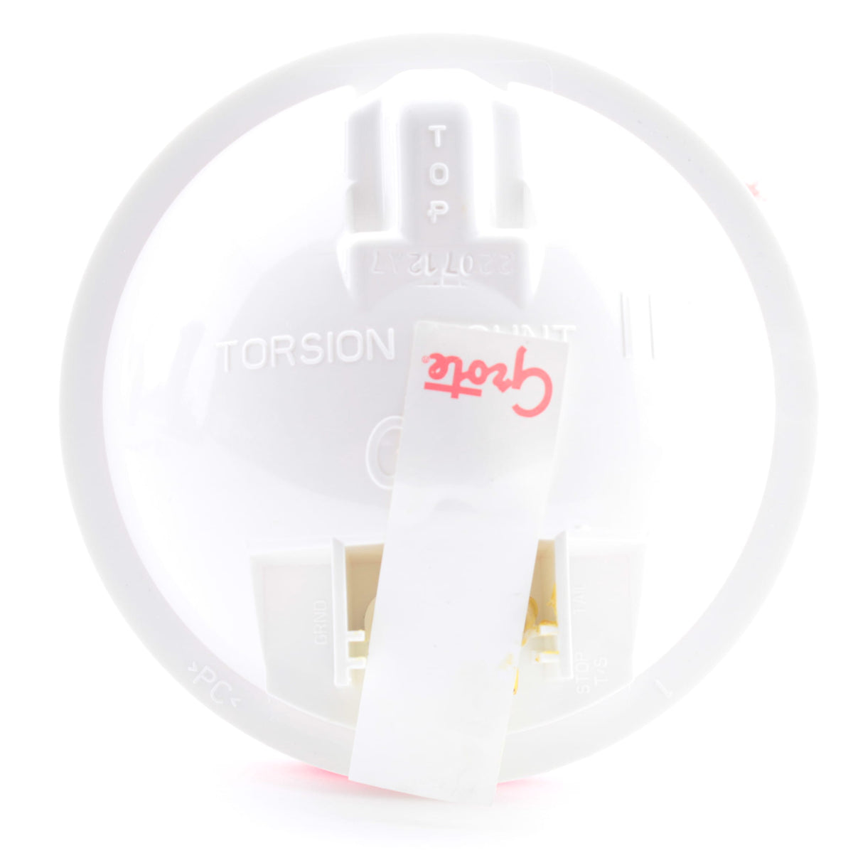 Grote 52672 Red 4" Incandescent Torsion Stop Turn Tail Reflector Lamp Female Pin